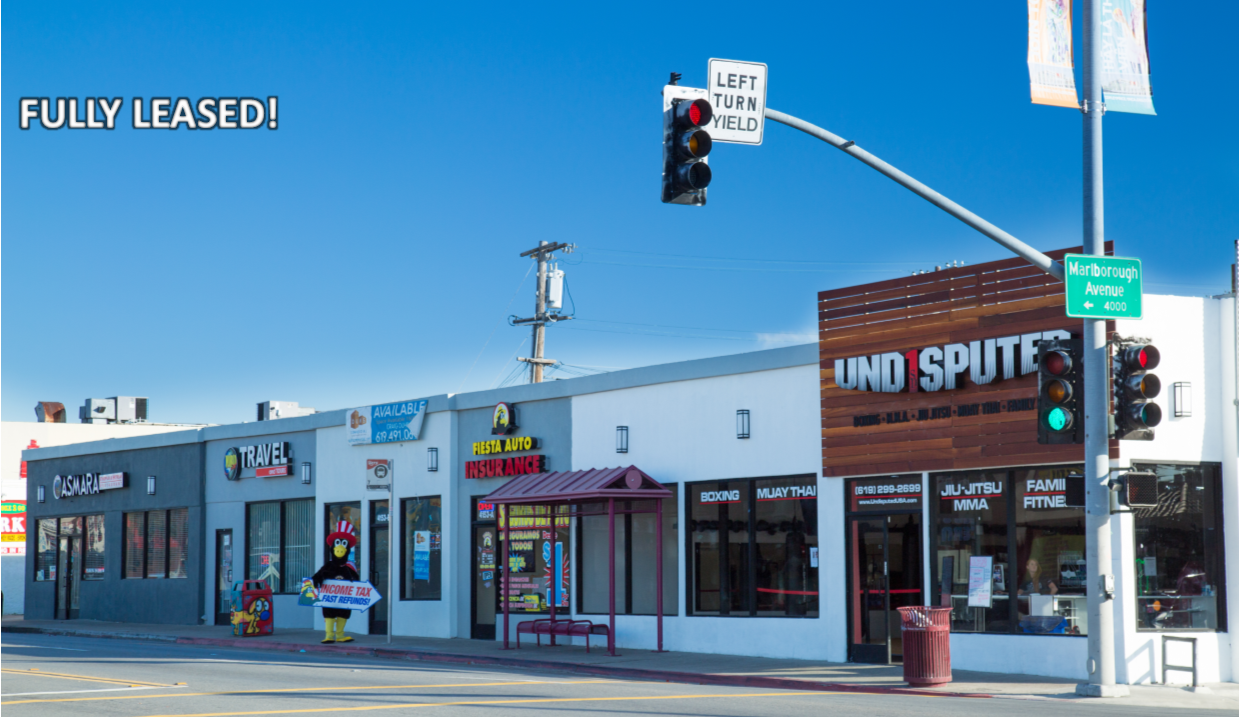 Fully Leased From Pic