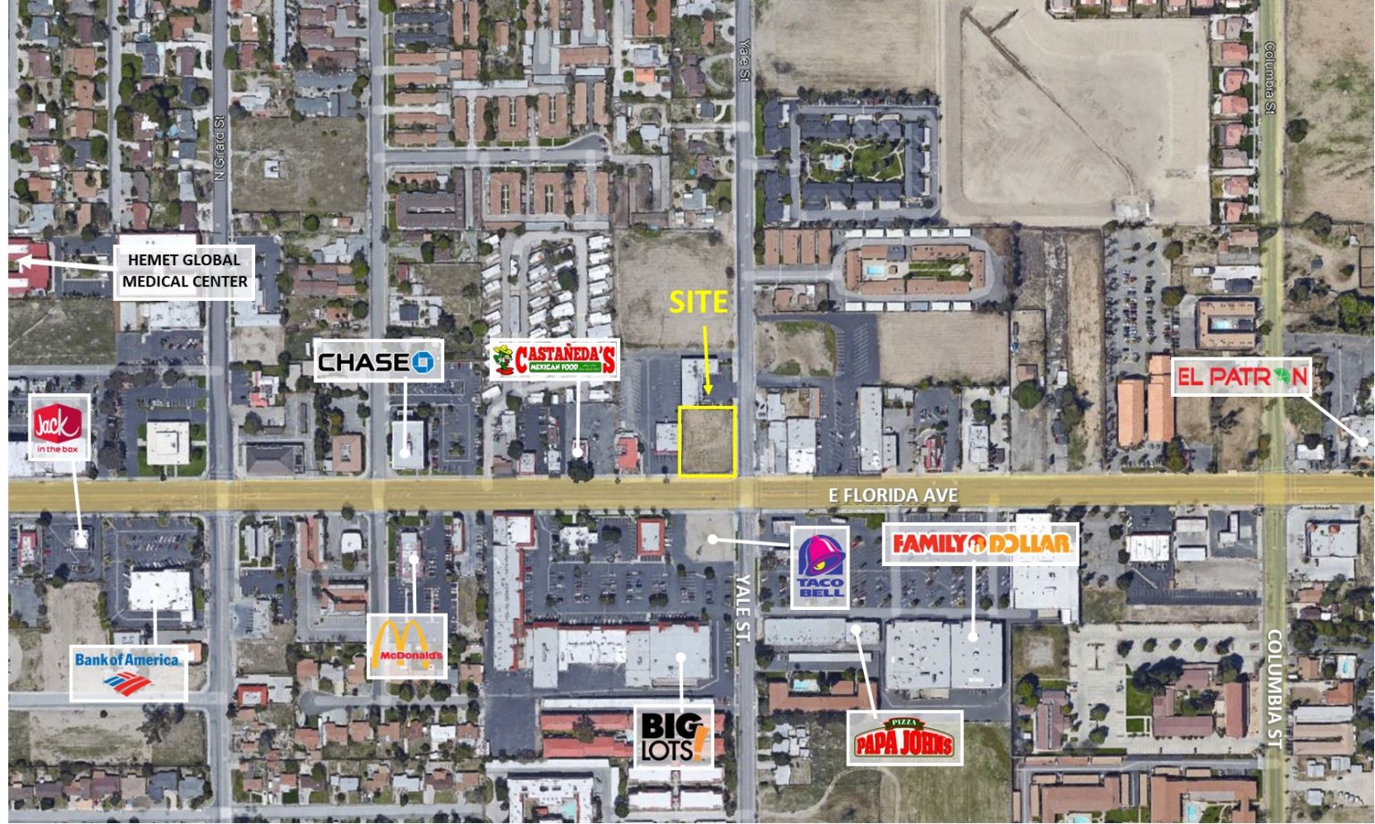 RETAIL PAD AVAILABLE FOR LEASE HEMET Duhs Commercial